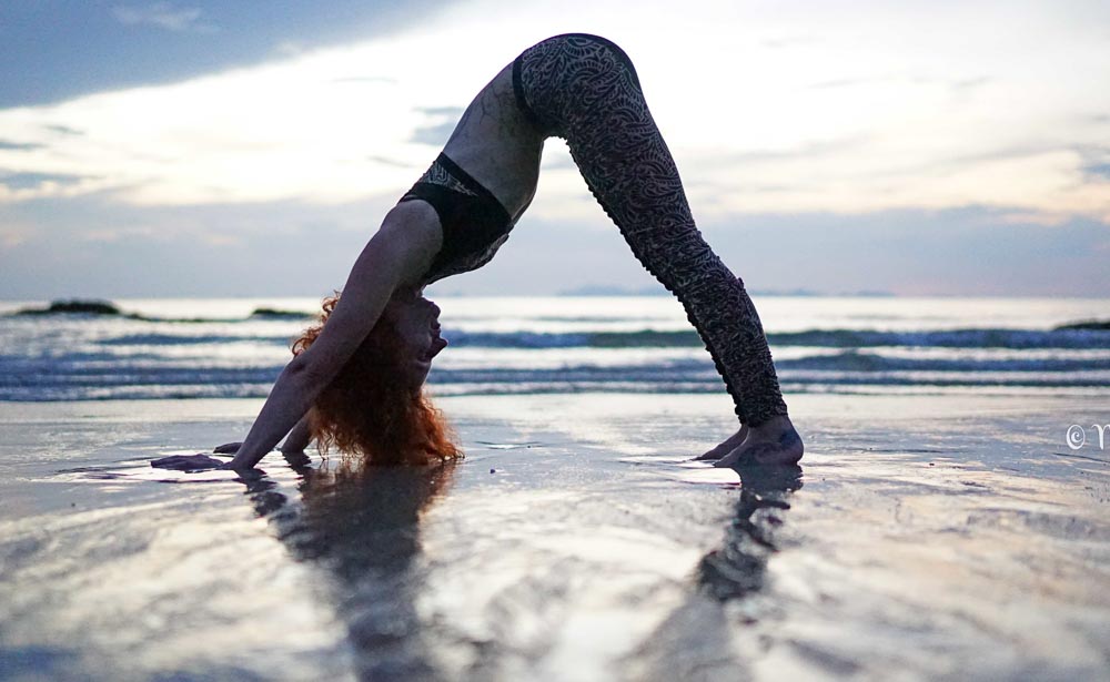Sunset Yoga, Beach Yoga